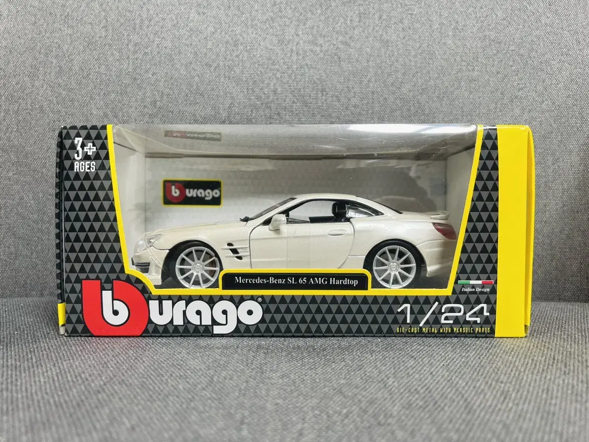 1:24 브라고 메르세데스 벤츠 SL65 AMG 다이캐스트